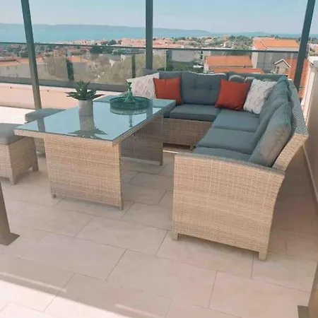 Stunning Seaview With Pool And Rooftop Near Split Daire *